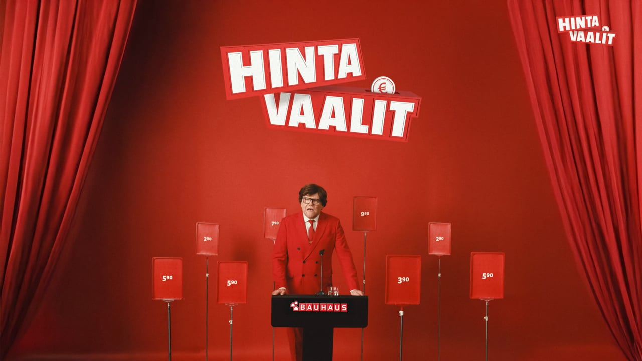 Bauhaus — Hintavaalit // Martti Servo — still from the film for Bauhaus