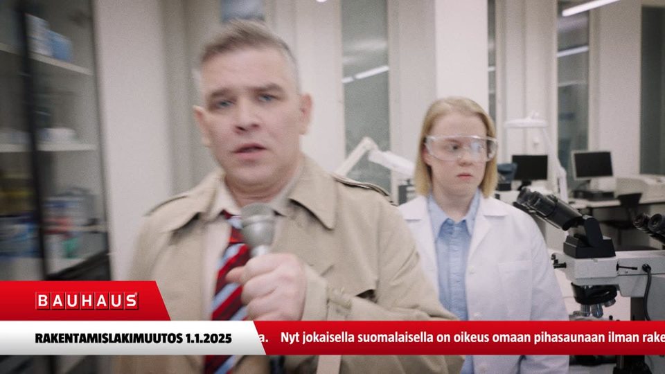 Bauhaus — Pihasauna — still from the film for Bauhaus