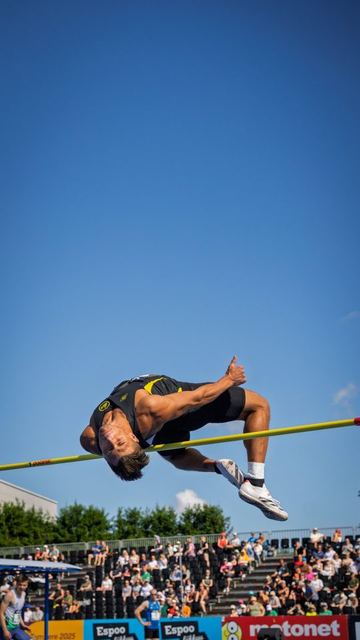 High Jump — photography for Athletics