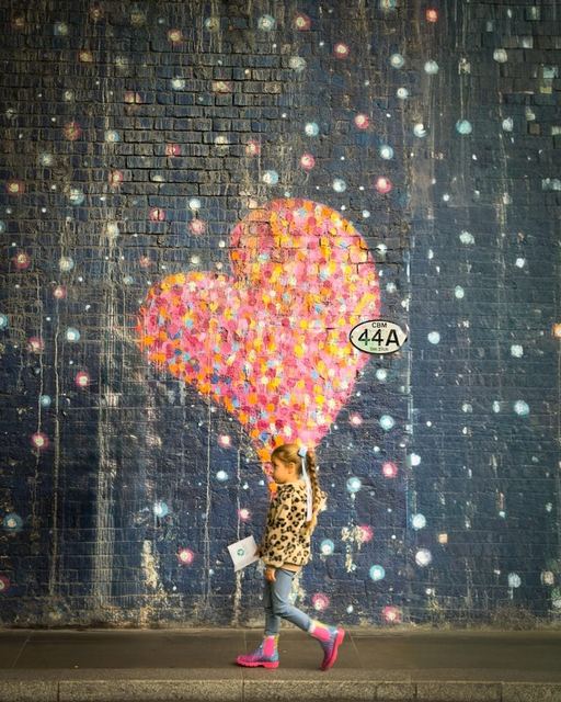 Heart wall — photography for Street